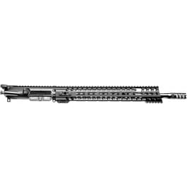 Patriot Ordnance Factory Renegade + Complete Upper 5.56x45mm NATO 10.50" Black Nitride Barrel Aluminum Black Anodized Receiver 9" M-LOK Handguard Adjustable Block