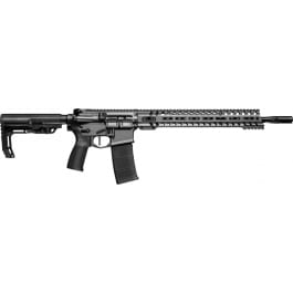 Patriot Ordnance Factory 01649 <em>Minuteman</em> Direct Impingement *CA Compliant 16.<em>50</em>" 10+1 Tungsten Rec/14.5" M-Lok Handguard Black Nitride Barrel Black Polymer 6 Position MFT Stock & Grip