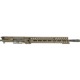 Patriot Ordnance Factory <em>Minuteman</em> Complete Upper 5.56x45mm NATO 16.<em>50</em>" Black Nitride Barrel Aluminum Patriot Brown Receiver 14.<em>50</em>" M-LOK Handguard Lo Pro DI Gas Block (Mid Length)
