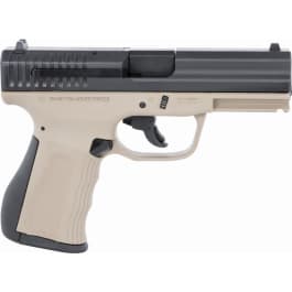 FMK G9C1G2DESSCM 9C1 G2 4" 10+1 Black <em>Carbon</em> Steel Slide Cold Hammer Forged Barrel Flat Dark Earth Frame with Black Interchangeable Backstraps