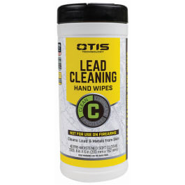 Otis FG40CLRW Lead Cleaning Hand <em>Wipes</em> Cleans Lead & Metals from Skin 40 Count Can