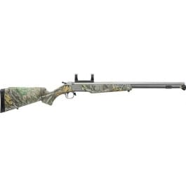 CVA PR2118SM <em>Wolf</em> V2 50 Cal 209 Primer 24" Matte Stainless Barrel/Rec Realtree Edge Synthetic Stock Includes Scope Mount