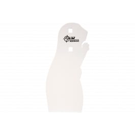 EZ-Aim 15572 Shooting Silhouette Target Handgun/Rifle Prairie Dog White Powder Coated Steel 12.20" H x 5.25" W x 3/8" Thick
