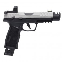 <em>Sig</em> <em>Sauer</em> <em>P322</em> Comp Semi-Automatic .22 LR Pistol, 4" Barrel, Compensator, (1) 20 Round & (1) 25 Round Magazine, Romeo Zero Red Dot, Manual Safety - 322C-T-COMP-RXZE