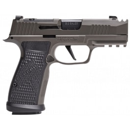 Sig Sauer P365 AXG Legion Semi-Automatic 9x19mm Optic Ready, Metal Frame Pistol, (3) 17 Round Magazines, 3.10" Barrel, Gray Cerakote - 365AXGCA9LEGION