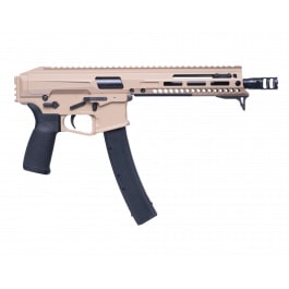Patriot Ordnance Factory Phoenix 9mm Pistol 8.5" Barrel 35+1 Semi-Auto FDE Cerakote Threaded Barrel Ambidextrous