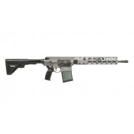 HK MR762 A4 - 7.62x51 Cal Semi-Auto Rifle, 16.5" Threaded Barrel, Picatinny Rail, M-LOK Handguard, 20+1 Capacity, Ambidextrous - Gray Cerakote