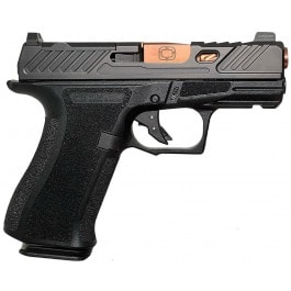 Shadow Systems CR920X Elite Semi-Automatic, Compact, 9x19mm Optic Ready Pistol, 3.41" Bronze TICN Match Grade barrel, (2) 15 Round Magazines - SS-5011