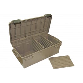 MTM Case-Gard ACDC30 ACDC30 Ammo <em>Crate</em> Beige High Impact Polypropylene 21" x 11.2" x 7.5" 75 lbs