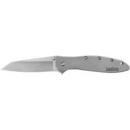 <em>Kershaw</em> Random <em>Leek</em> Reverse Tanto Assisted Folding Knife (3" Bead Blast)