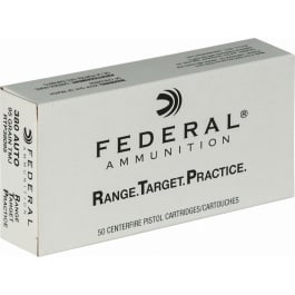 Federal Federal RTP38095 Range and Target 380 ACP 95 gr Full Metal Jacket (FMJ) - 50rd Box