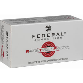 Federal Federal RTP38130 Range and Target 38 Special 130 gr Full Metal Jacket (FMJ) - 50rd Box