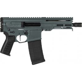 CMMG CMMG 55A938F-CG Dissent 5.56x45mm NATO 30+1 6.50", Charcoal Green Cerakote Rec, OEM Grip, Picatinny Buffer Adapter