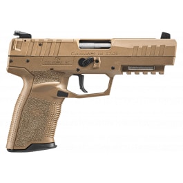 FN 66101277 Five-seveN MRD 5.7x28mm  4.80" Barrel 10+1 ,  Flat Dark Earth , Adjustable Sights , Optics Ready