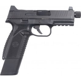 FN 510T Semi-Automatic Optic Ready 10mm Tactical Pistol, 4.71" Barrel, (1) 15 Round & (1) 22 Round Magazine - 66-101375