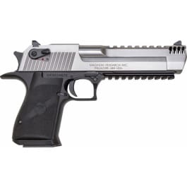 Magnum Research DE50ASIMB Desert Eagle Mark XIX Stainless Steel DA/SA 50 Action Express 6" 7+1 Black