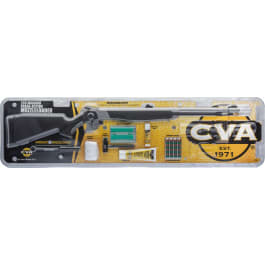 CVA PR2117SVP <em>Wolf</em> V2 50 Cal 209 Primer 24" Matte Stainless Barrel/Rec Black Synthetic Stock Includes Outfit Clam Package
