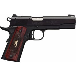 Browning 051851490 1911-22 Single 22 LR 4.25" 10+1 Rosewood Grip Black Stainless Steel