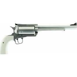 Magnum Research BFR45707B BFR Long Cylinder SS Single 45-70 Government 7.5" 5 Bisley Black Laminate Stainless Steel