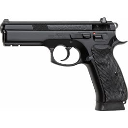 CZ 01152 CZ-75 SP-01 9mm 4.7" 10+1 w/Rail Rubber Grip Black Finish