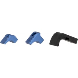 <em>Strike</em> <em>Industries</em> G4MAGRELEASEBLU Modular <em>Magazine</em> <em>Release</em>  fits Glock 17/19-19x/22/23/26/27/31-35/37-39/45 Gen 4-5 Blue Aluminum