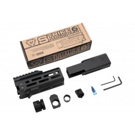<em>Strike</em> <em>Industries</em> CEVO-HG-6-BK <em>Strike</em> 6" M-Lok Black Aluminum with Faux Suppressor for <em>CZ</em> <em>Scorpion</em> <em>EVO</em> (7.72" Barrel Length)