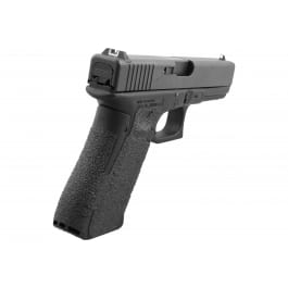 Talon Grips Talon 384R Rubber Adhesive Grip with Large Backstrap Textured Rubber Black - Compatible With Glock 19 Gen 5