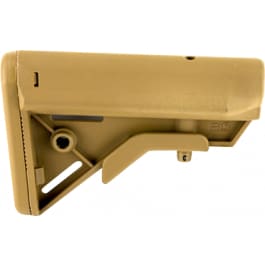 B5 <em>System</em>s BRV1086 Bravo Stock  Coyote Brown Synthetic for <em>AR</em>-<em>15</em>, M4 with Mil-Spec Receiver Extension (Tube Not Included)