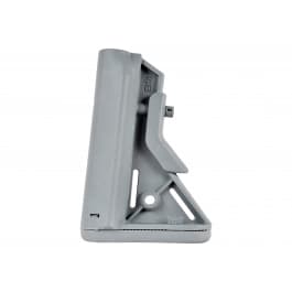 B5 <em>System</em>s BRV1117 Bravo Stock  Wolf Gray Synthetic for <em>AR</em>-<em>15</em>, M4 with Mil-Spec Receiver Extension (Tube Not Included)