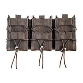 <em>High</em> Speed Gear 45TA00BK Triple Taco Shingle Mag Pouch Black Nylon w/Polymer Divider Holds 3 Rifle Mags