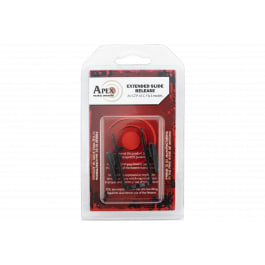 Apex Tactical 116127 Enhanced <em>Slide</em> <em>Release</em>  CZ P10c Black Black Melonite Pistol Ambidextrous