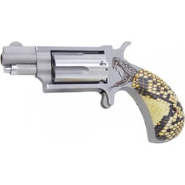 North American Arms 22MSGSTSG Mini Antivenom 1 1/8 Snakeskin Grips Revolver