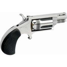 NAA NAA22MSTW 22 Magnum The Wasp Single 22 WMR 1.1" 5 Black Rubber Stainless