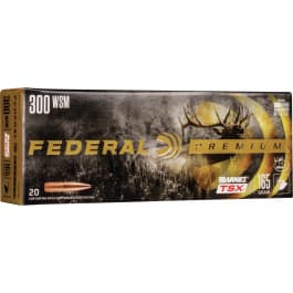 Federal Federal P300WSMG Premium 300 WSM 165 gr Barnes Triple-Shock X - 20rd Box