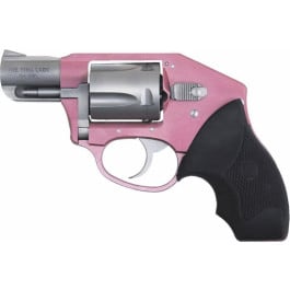 Charter Arms 53851 Undercover Pink Lady Off Duty Double 38 Special 2" 5 Black Rubber Stainless