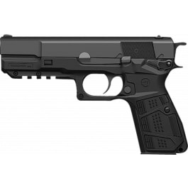 Recover <em>Tactical</em> HPC-01 <em>Grip</em> & Rail System Black Polymer Picatinny for Browning Hi-Power