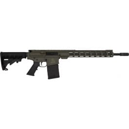 Great Lakes Firearms Glfa AR10 Rifle .308 Win. 18 Nitride Bbl 10 Shot OD Green