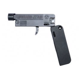 Trailblazer Firearms LC1-PT Lifecard .22LR Single Shot Poly Threaded Black