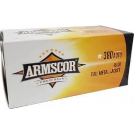 Armscor ARMSCOR 380ACP 95GR FMJ VALUE PACK