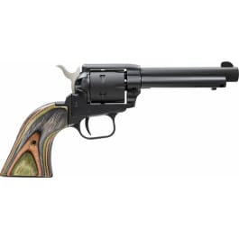 Heritage Mfg RR22MBS4 Rough Rider Small Bore Single 22 LR 4.75" 6 Camo Laminate Black Satin