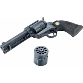 Chiappa CF340.170D 1873 Single Action Army Single 22 LR 7.5" 10rd Black Synthetic Black with 22WMR Cylinder