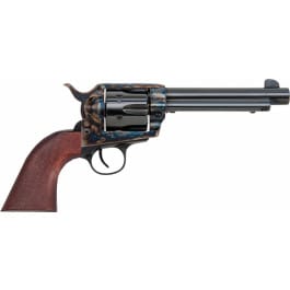 Traditions SAT73003 1873 Frontier 45 Colt (LC) 6rd 5.50" Blued Barrel & Cylinder Color Case Hardened Steel Frame Walnut Grip