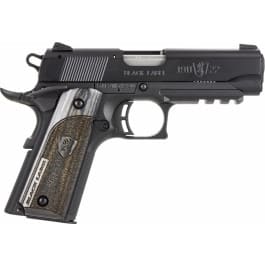 Browning 051817490 1911-22 Compact Black Label 22LR 3.6" 10+1 w/Rail Lam Grip Black