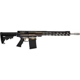 Great Lakes Firearms AR10 Rifle, .308win, 18" 416r Stainless Steel Barrel, 15.25" M-LOK Rail, 6 Position M4 Stock, Desert Flag Cerakote Finish- GL10308SS F-<em>DST</em>
