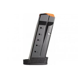 Smith & Wesson M&P Shield Plus/Equalizer Magazine, 3014411, 9mm Luger, 13 Rounds, Steel, Black.