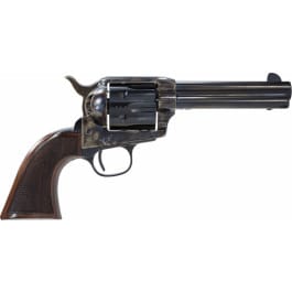 Taylors 4107DE Smoke Wagon Deluxe 357 Mag 4.75" 6rd Walnut Grip CH Frame Blued