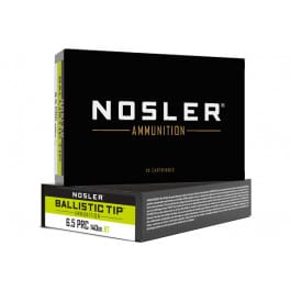 Nosler Nosler Ammunition Ballistic Tip, 6.5 PRC, 140GR, Spitzer Boat-Tail (SBT) - 20rd Box