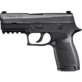 Sig Sauer 320C45BSS P320 Compact DAO Striker 45 ACP 3.9" 9+1 NS Poly Grip/Frm Black