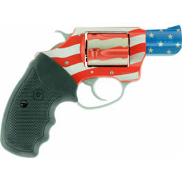 Charter Arms 23872 The Old Glory Undercover Singl/Double Actione 38 Special 2" 5 Black Rubber American Flag