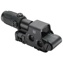 EOTech Hhsvi Hhsvi w/G43 Magnifier Night Vision Riflescope Black Anodized 3x 68 MOA Ring/2 Red Dots Reticle Features Switch-to-Side Mounting System